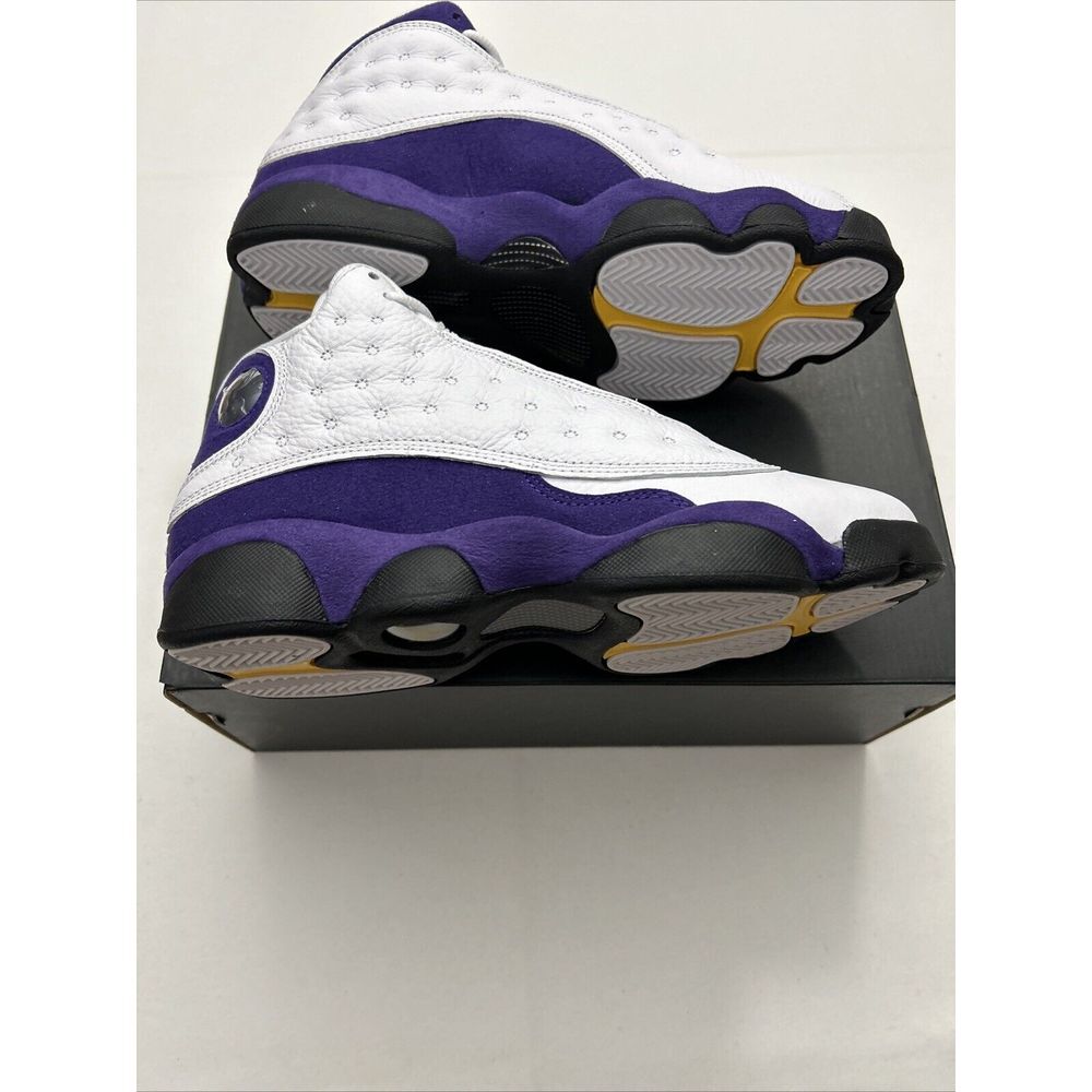 Nike Air Jordan 13 Retro White Sneakers Shoes Size 6.5 Y 1975